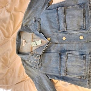 Loft brand new jean jacket